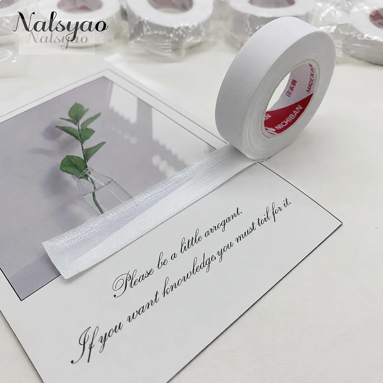 Eyelash Extension Japanese - 2/3 Rolls Japanese Insulating Tape for