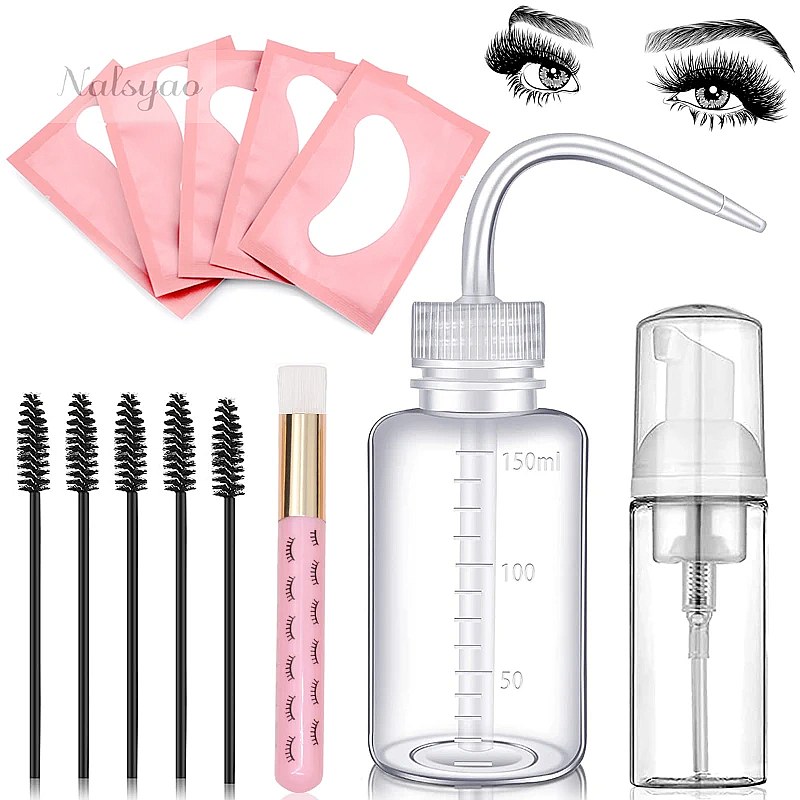 Eyelash Extension Wash Kit - CNK 13Pcs Eyelash Extension Cleaning Kit