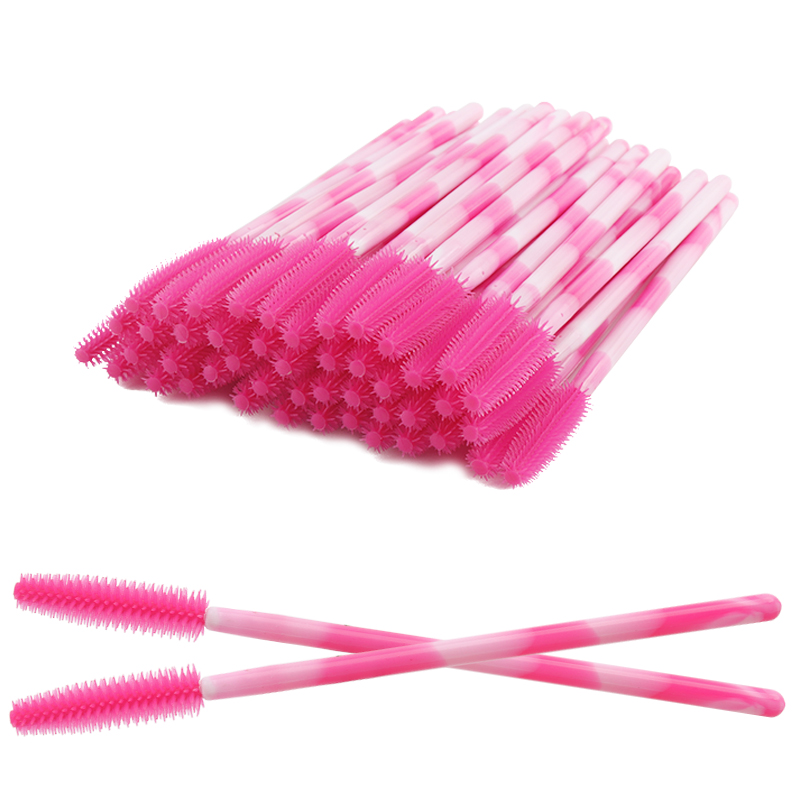 50/100Pcs Disposable Silicone  - Eyelash Extension For Beginners ulasan dan harga