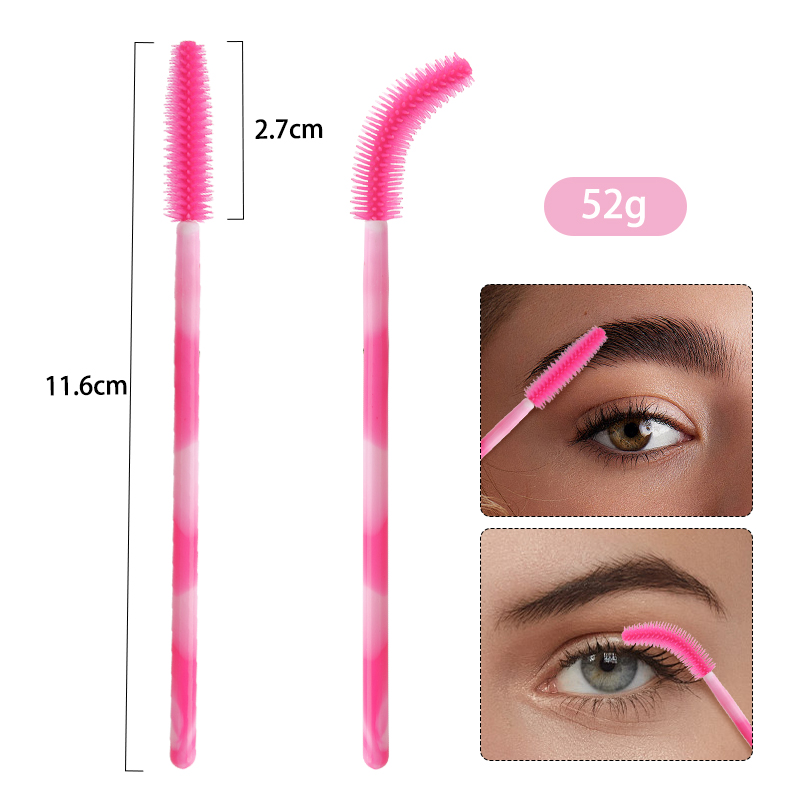 50/100Pcs Disposable Silicone  - Eyelash Extension For Beginners ulasan dan harga