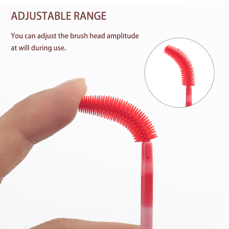 50/100Pcs Disposable Silicone  - Eyelash Extension For Beginners ulasan dan harga