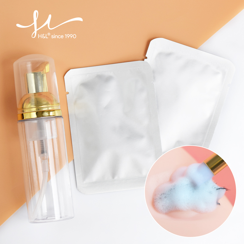 H&L 5ml Eyelash Shampoo Concen - Eyelash Extension Wash Kit ulasan dan harga