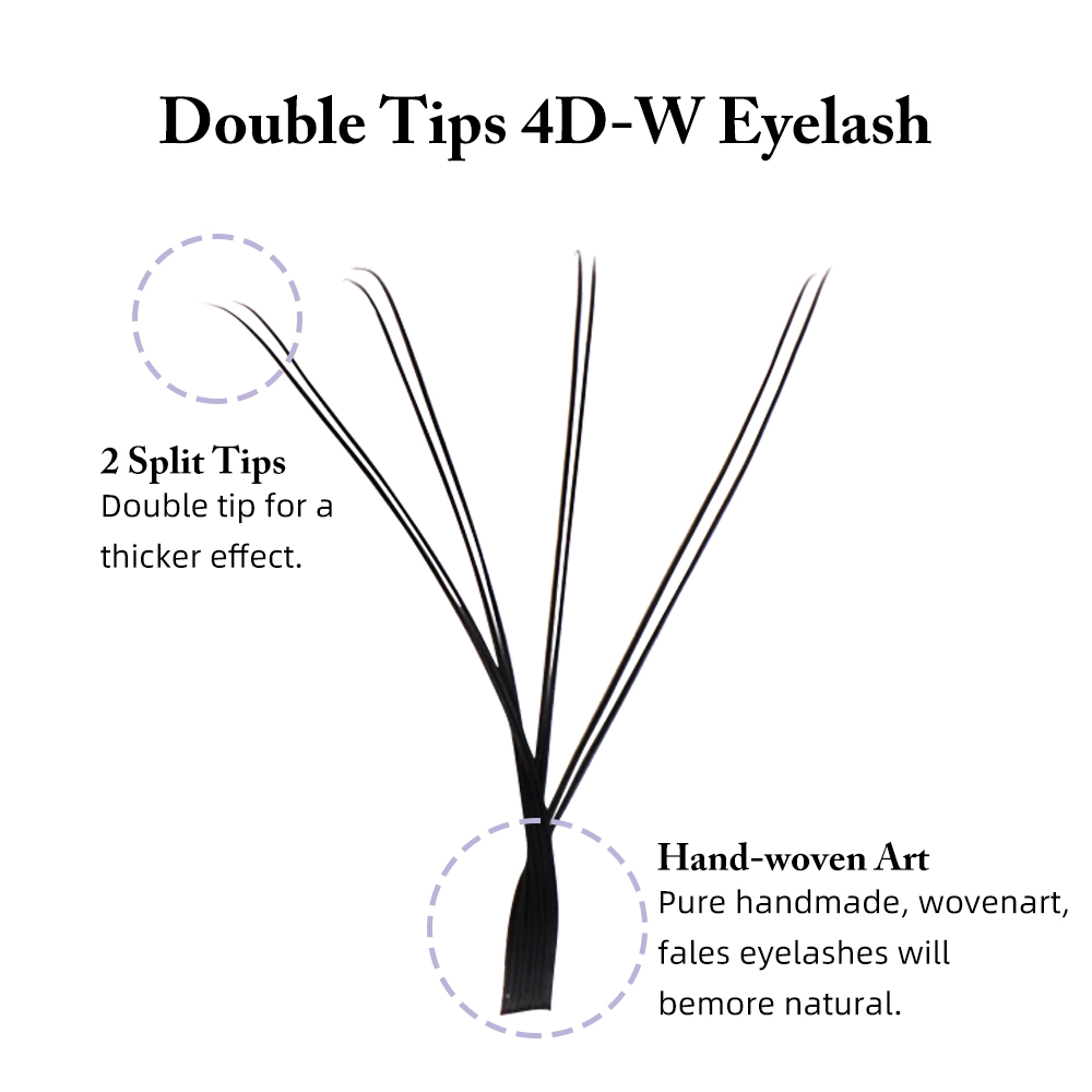 Yelix Double Tips 4D-W Eyelash - Eyelash Extension Double Volume ulasan dan harga