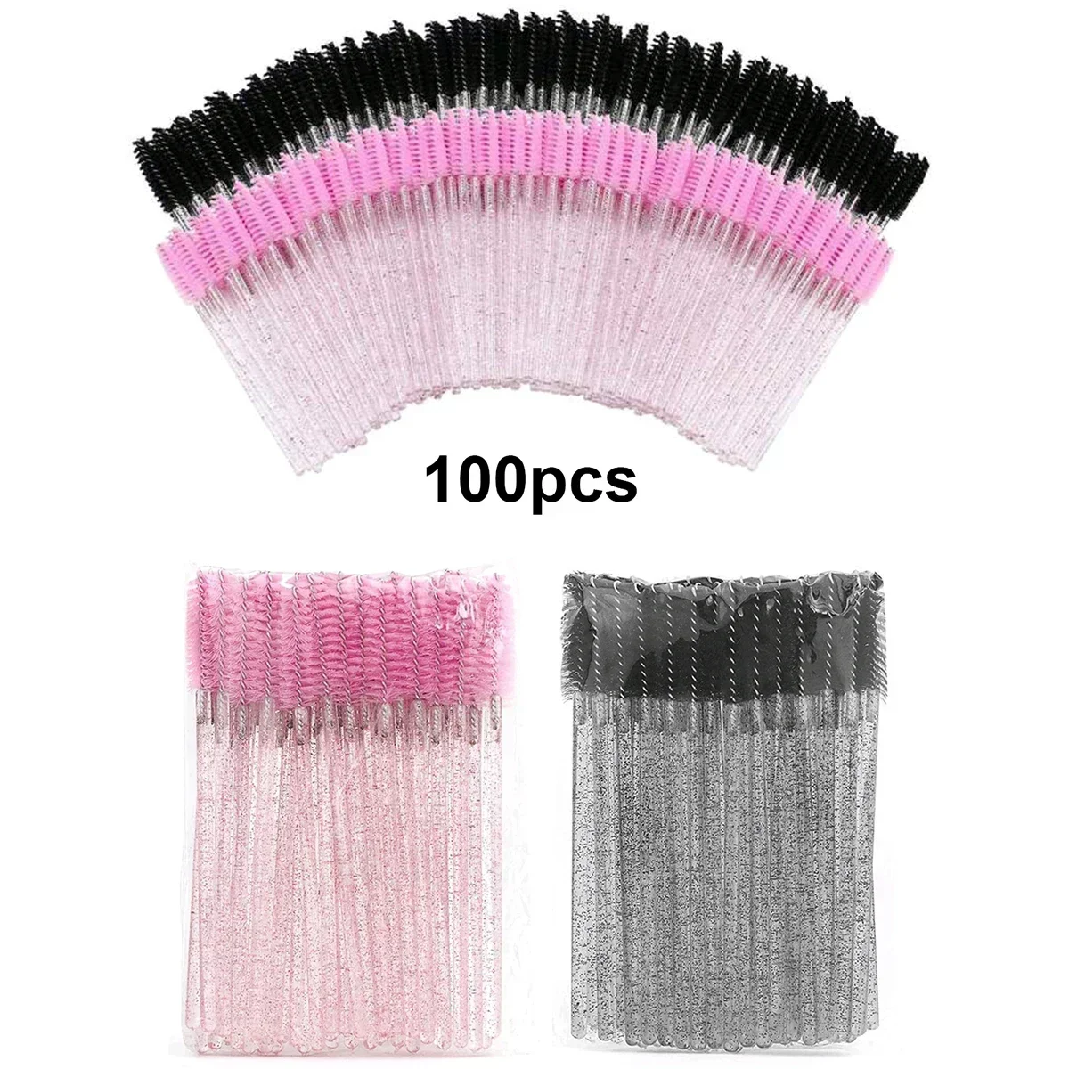 Wholesale 100pcs Disposable Ey - Eyelash Extension For Beginners ulasan dan harga