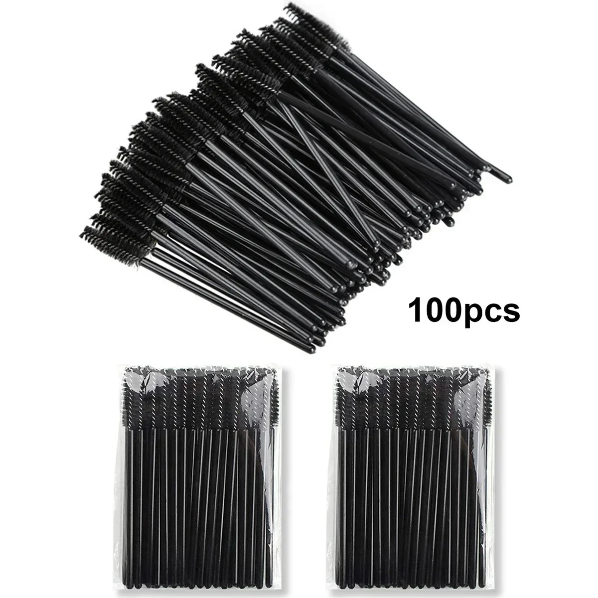 Wholesale 100pcs Disposable Ey - Eyelash Extension For Beginners ulasan dan harga
