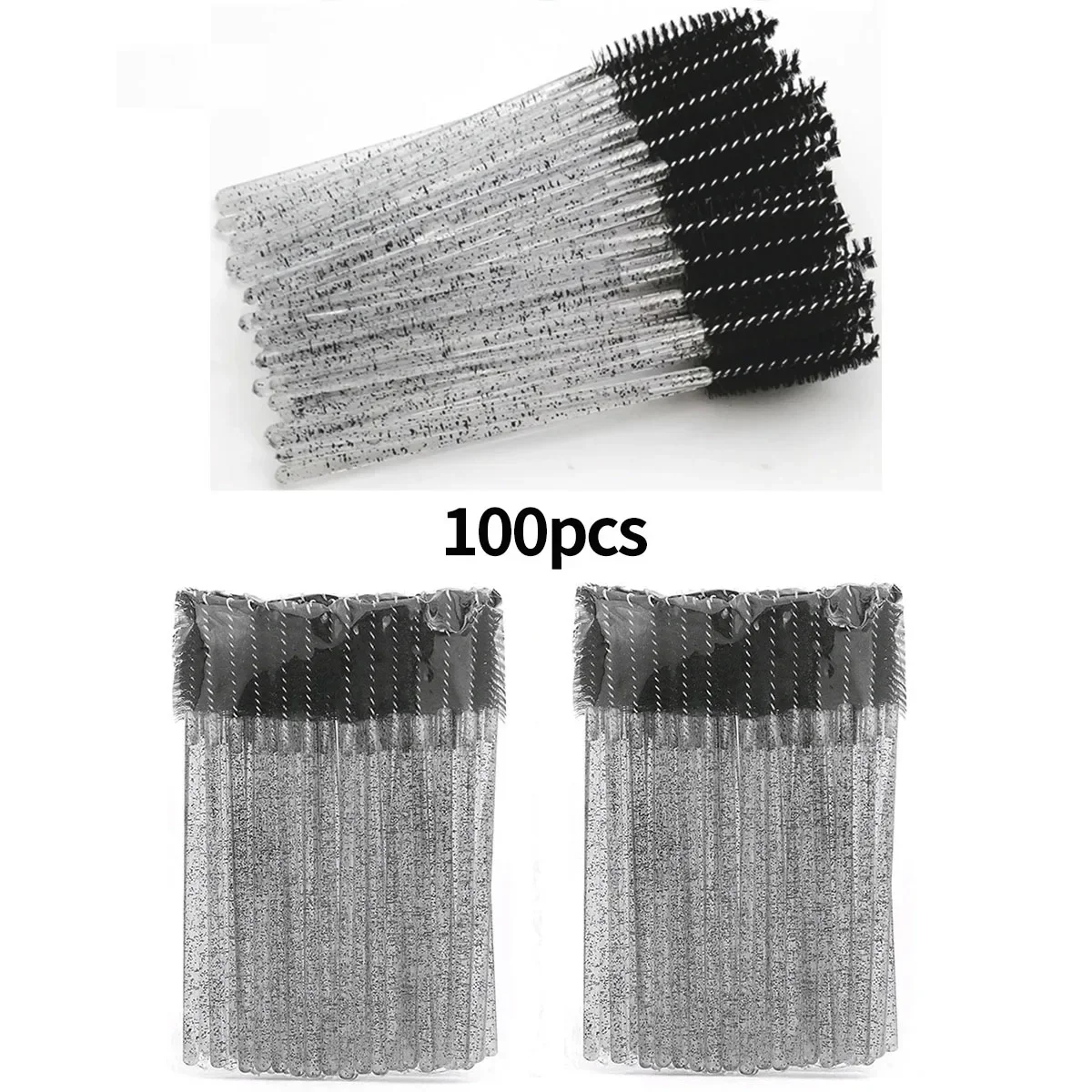 Wholesale 100pcs Disposable Ey - Eyelash Extension For Beginners ulasan dan harga