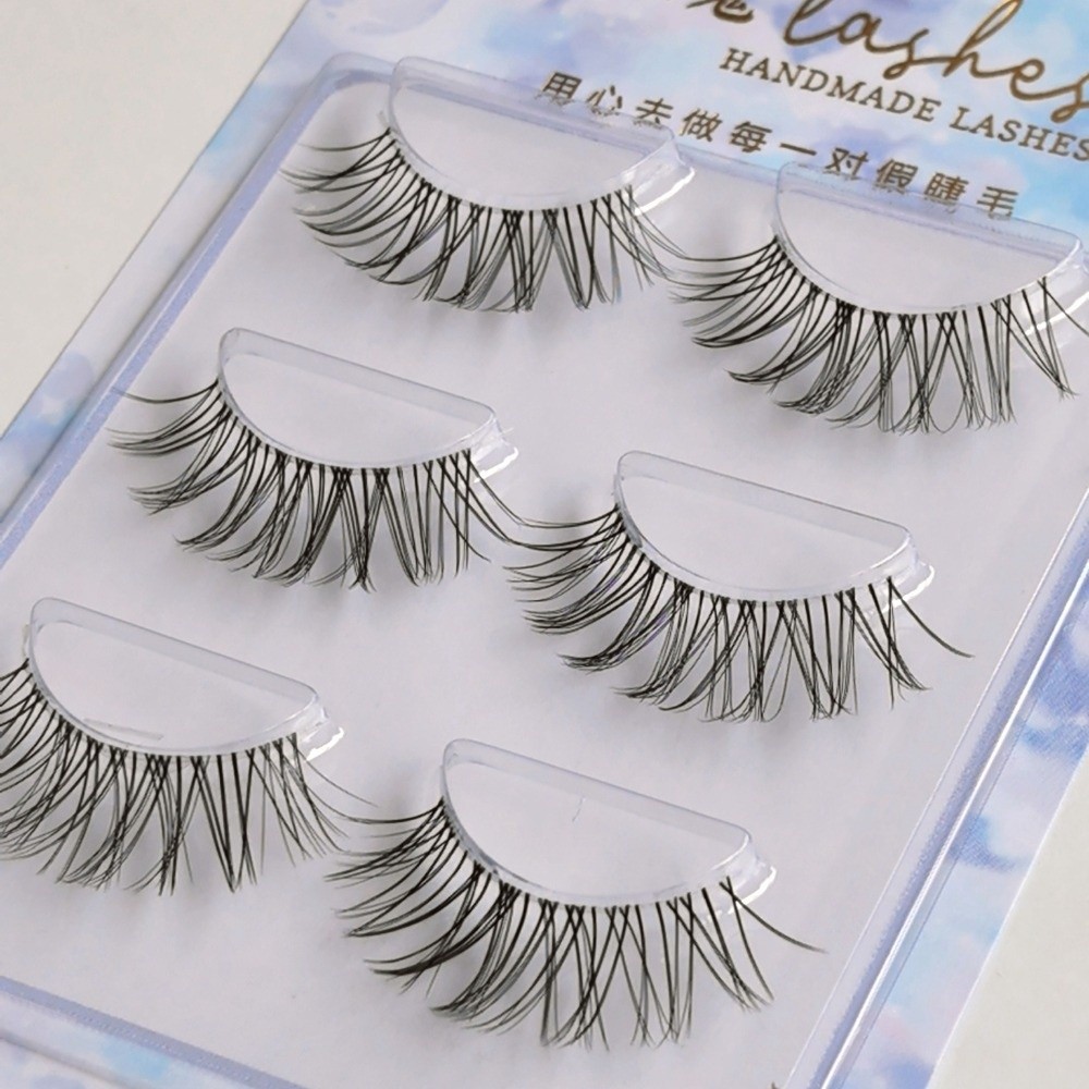Natural Look False Eyelashes J - Eyelash Extension Japanese ulasan dan harga