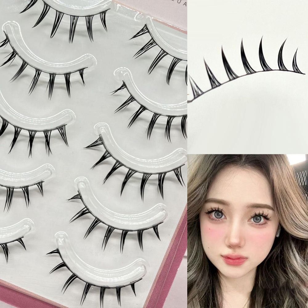 5 Pairs Pack Japanese Cosplay  - Eyelash Extension Japanese ulasan dan harga
