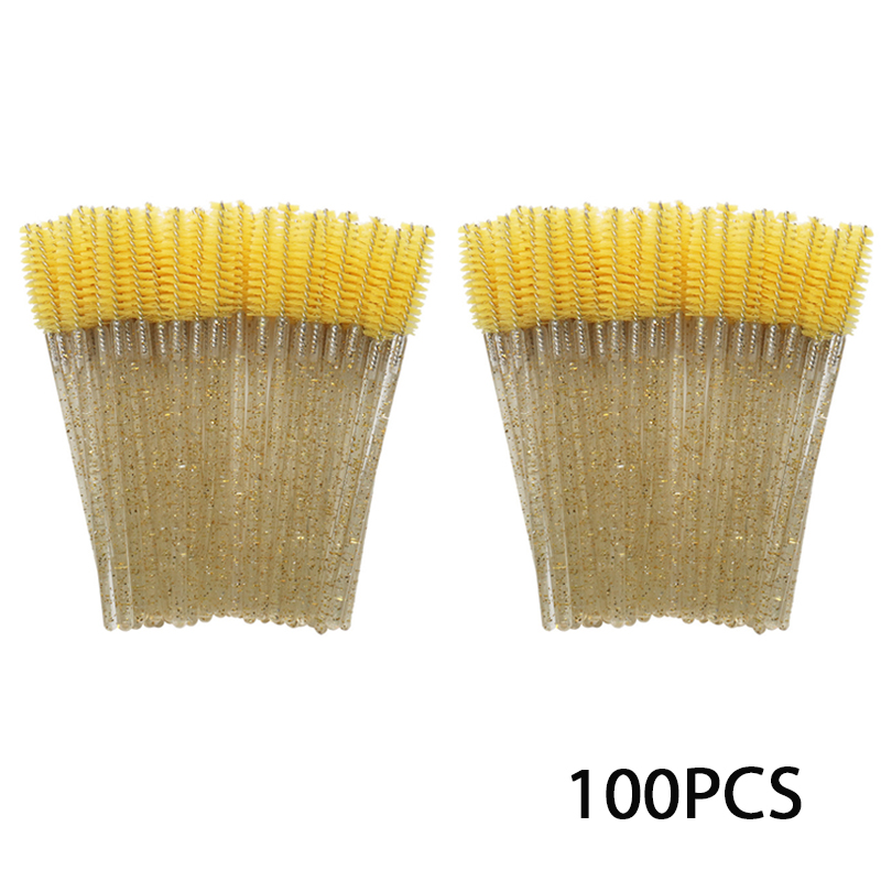 100Pcs  Applicator Spoolers Br - Eyelash Extension For Beginners ulasan dan harga