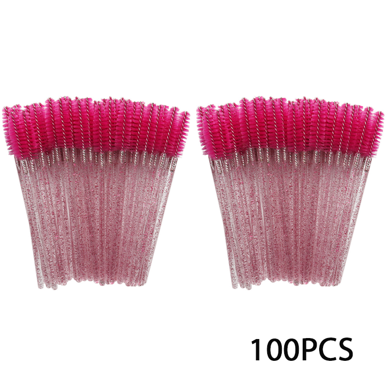 100Pcs  Applicator Spoolers Br - Eyelash Extension For Beginners ulasan dan harga