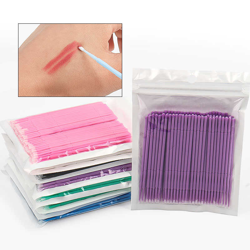 100PCS/Bag Bamboo Eyelash Exte - Eyelash Extension For Beginners ulasan dan harga
