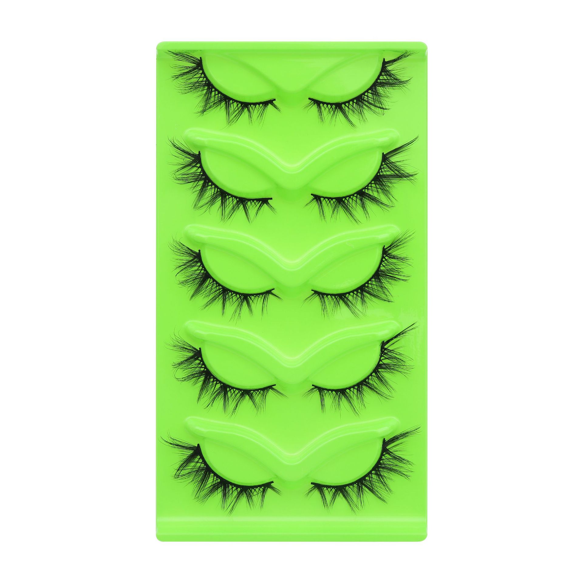 5 Pairs Thick Fluffy False Eye - Eyelash Extension Japanese ulasan dan harga