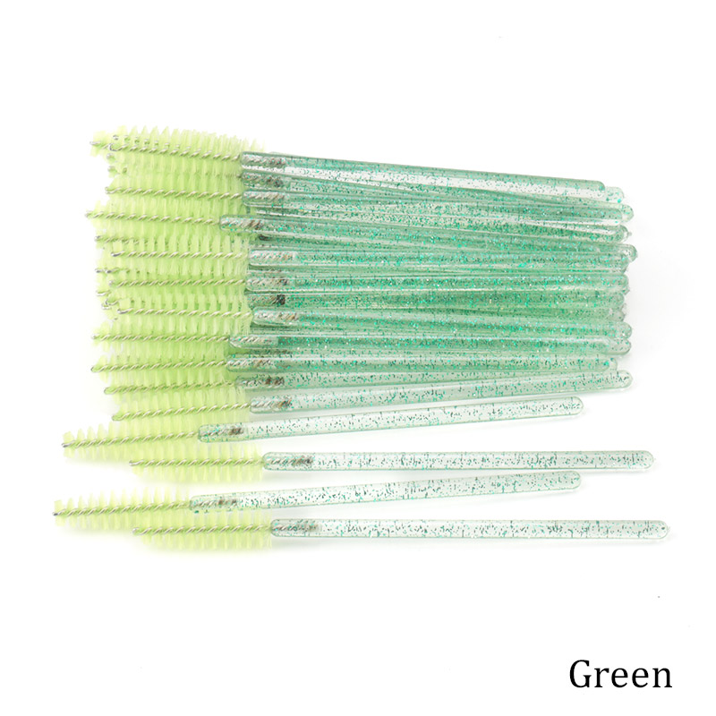 50PCS Eyelash Brushes Disposab - Eyelash Extension For Beginners ulasan dan harga
