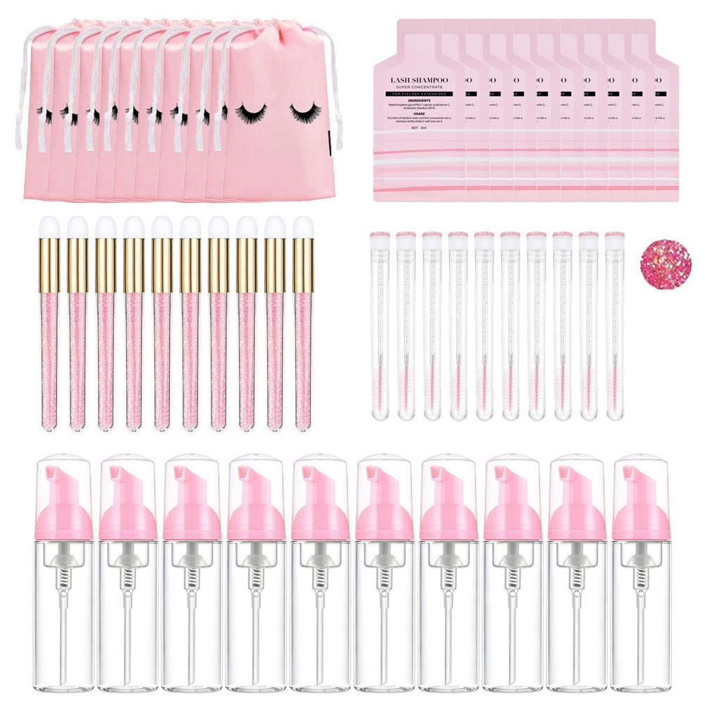 60ml Refillable Leakproof Empt - Eyelash Extension Wash Kit ulasan dan harga