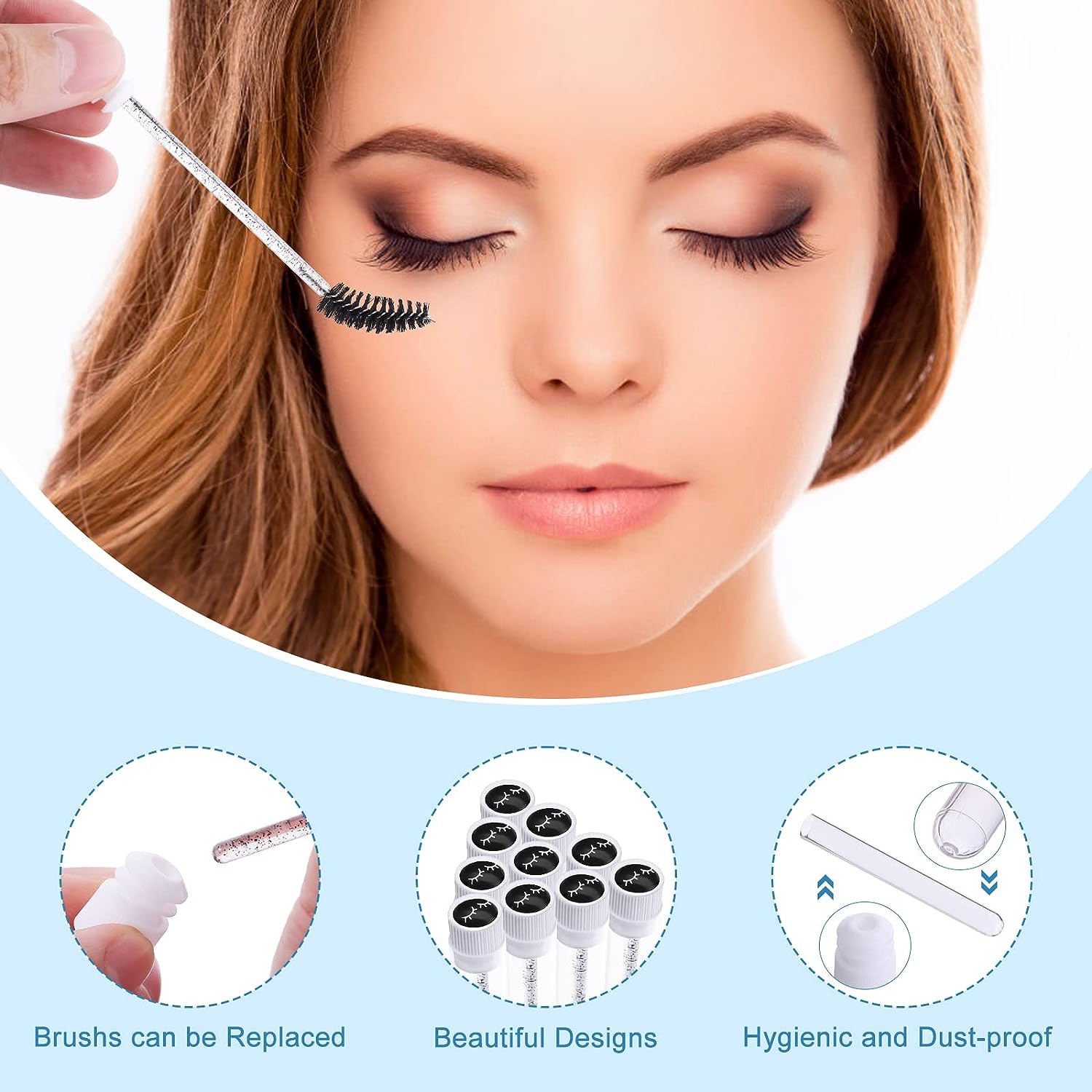 Eyelash Cleaning Set Lash Sham - Eyelash Extension Wash Kit ulasan dan harga