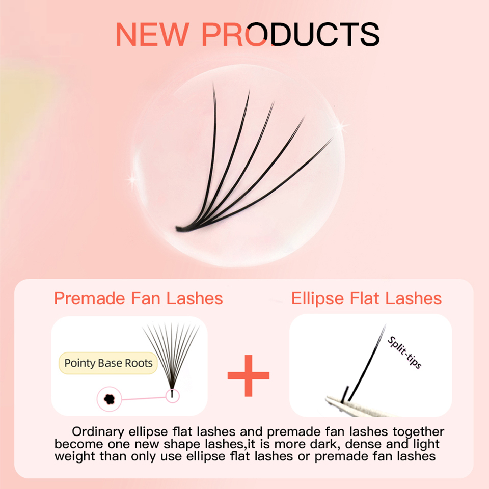 AGUUD Camellia Premade Fans La - Eyelash Extension Double Volume ulasan dan harga