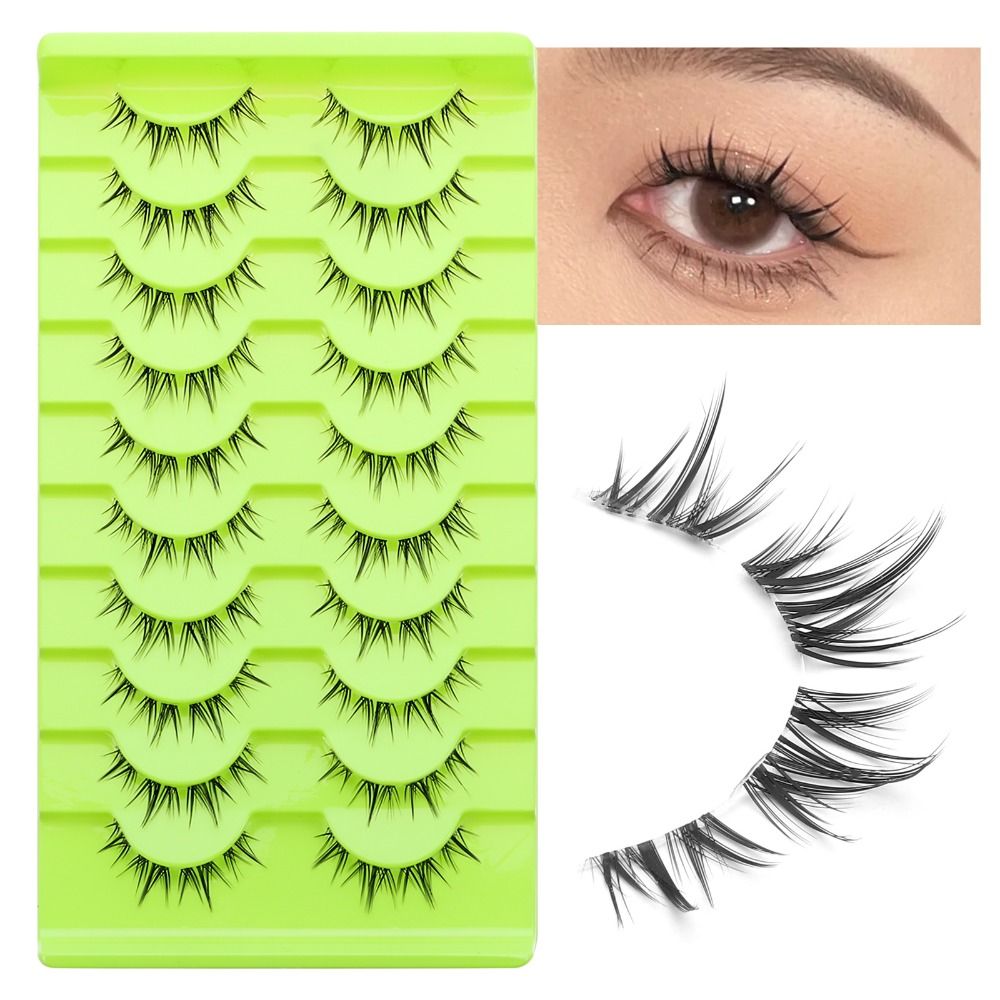 Black Japanese Cosplay False E - Eyelash Extension Japanese ulasan dan harga