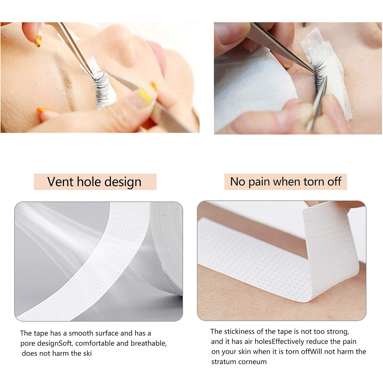2/3/5Rolls Japanese Insulating - Eyelash Extension Japanese ulasan dan harga